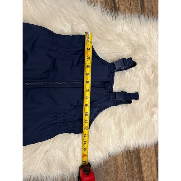 Carter’s Size 2T Navy Blue  Adjustable Snow Bibs Pants - Picture 5 of 6